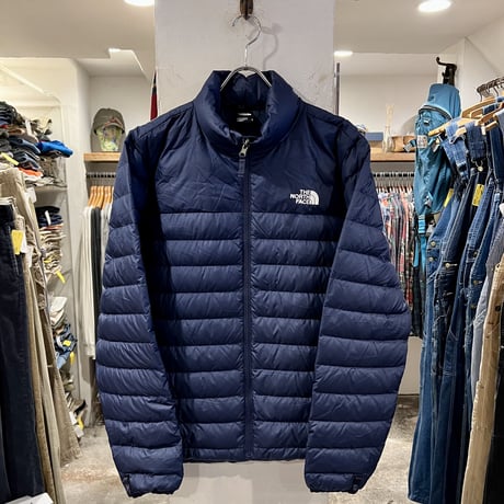 THE NORTH FACE　ライトダウンジャケット　550　ネイビー　ノースフェイス　(S3126)