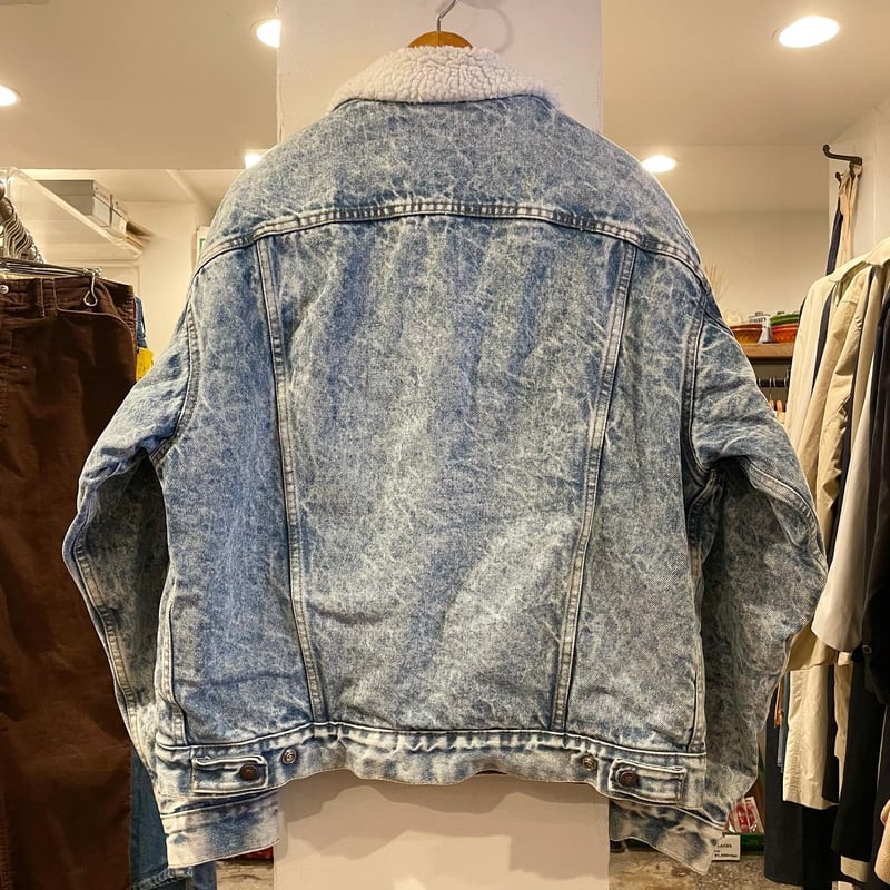 Levis 70608-0218 80s USA製 デニムボアジャケット リーバイス Levis 70608-0218 80s USA製 デニムボアジャケット リーバイス