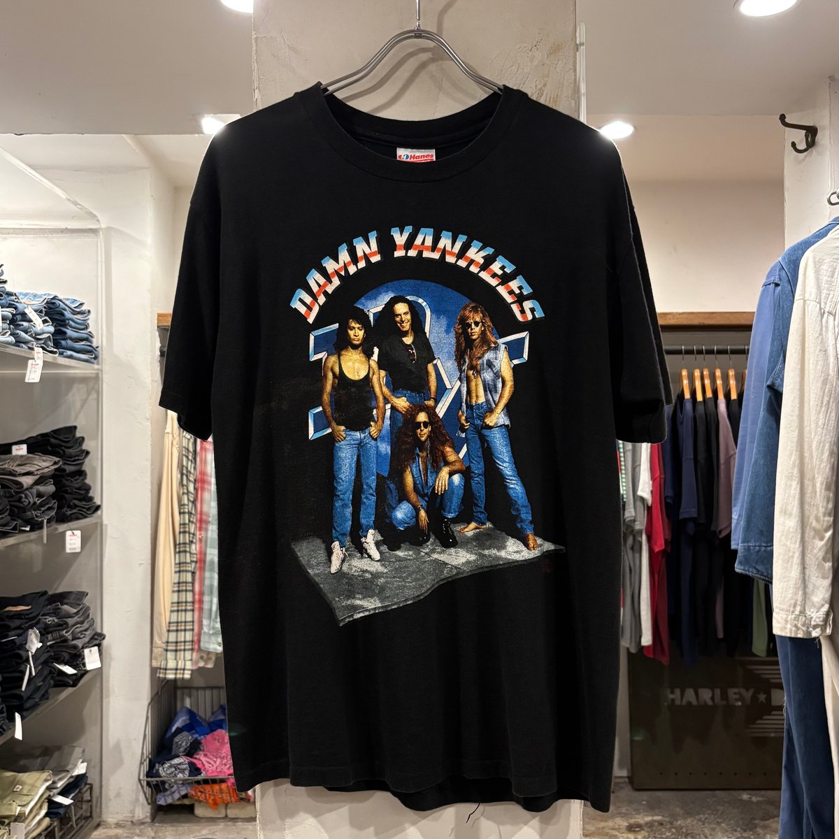 ダム・ヤンキース Damnyankees　ライブTシャツ Vintage Concert T-Shirt DAMN YANKEES 90 TED NUGENT STYX