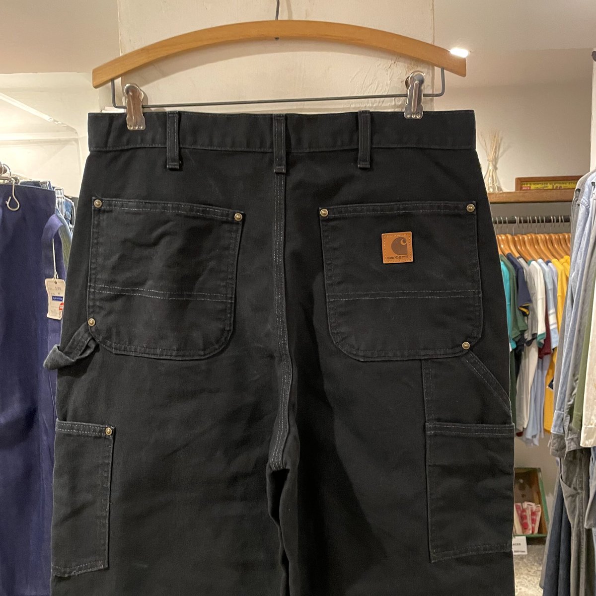 Carhartt ダック ペインターパンツ ダブルニー ブラック