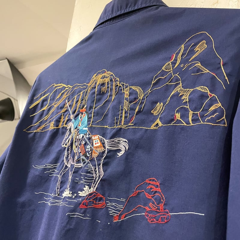 Kennington ネイティブ刺繍シャツ ケニントン ヴィンテージ