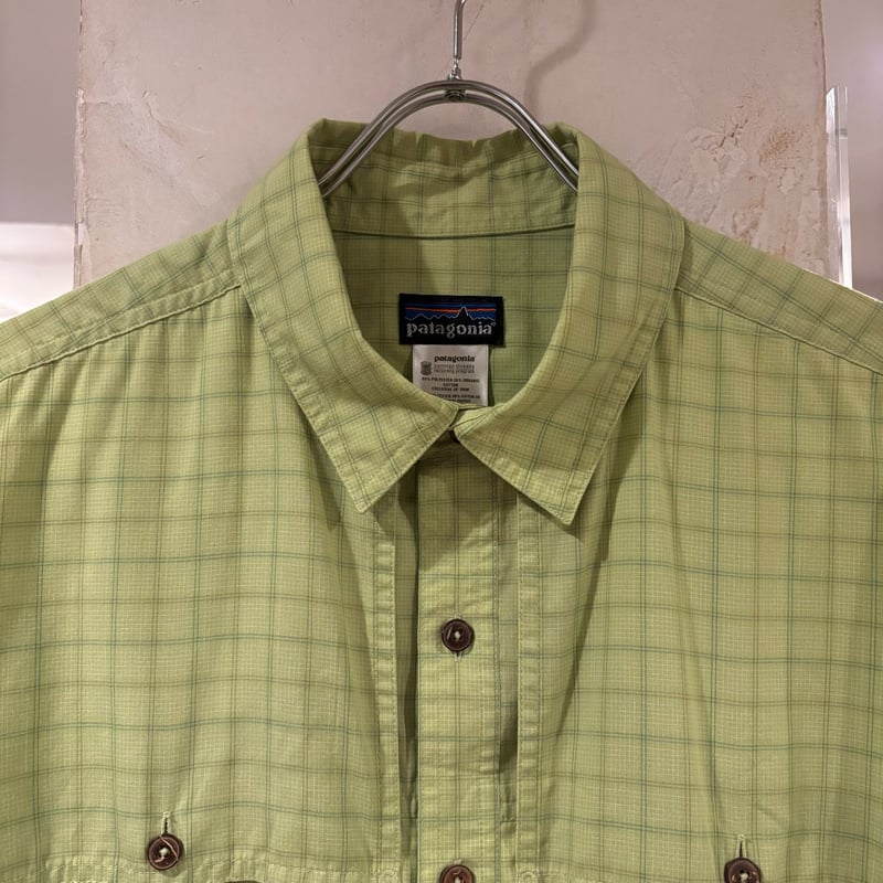 patagonia L/S フィッシングシャツ Island Hopper Shirt Siz