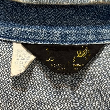 80s　Wrangler　126MJ　デニムジャケット　USA製　Size 38　ラングラー　(S5318)