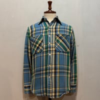 80s BIG MAC × ST JOHN'S BAY L/S ネルシャツ USA製 Size