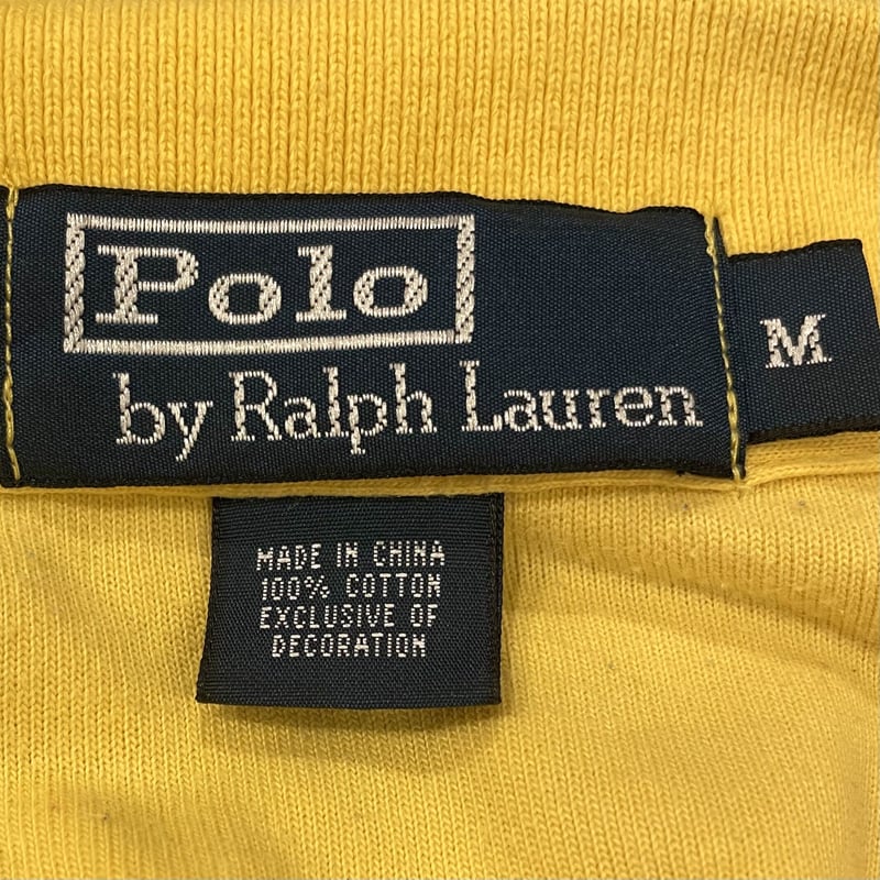 POLO by Ralph Lauren ショートスリーブポロシャツ パイル地 POLO by Ralph Lauren ショートスリーブポロシャツ パイル地