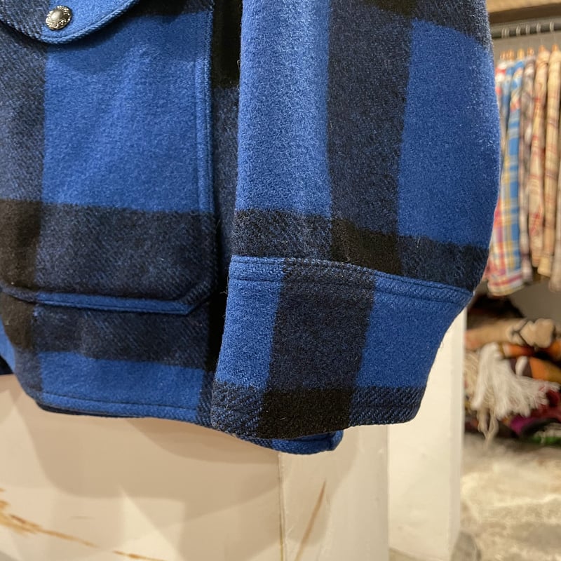 FILSON GARMENT USA製 マッキーノジャケット 黒x青 フィルソン FILSON GARMENT USA製 マッキーノジャケット 黒x青 フィルソン