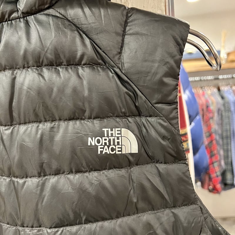 THE NORTH FACE ダウンベスト ノースフェイス フード付き ブラック 