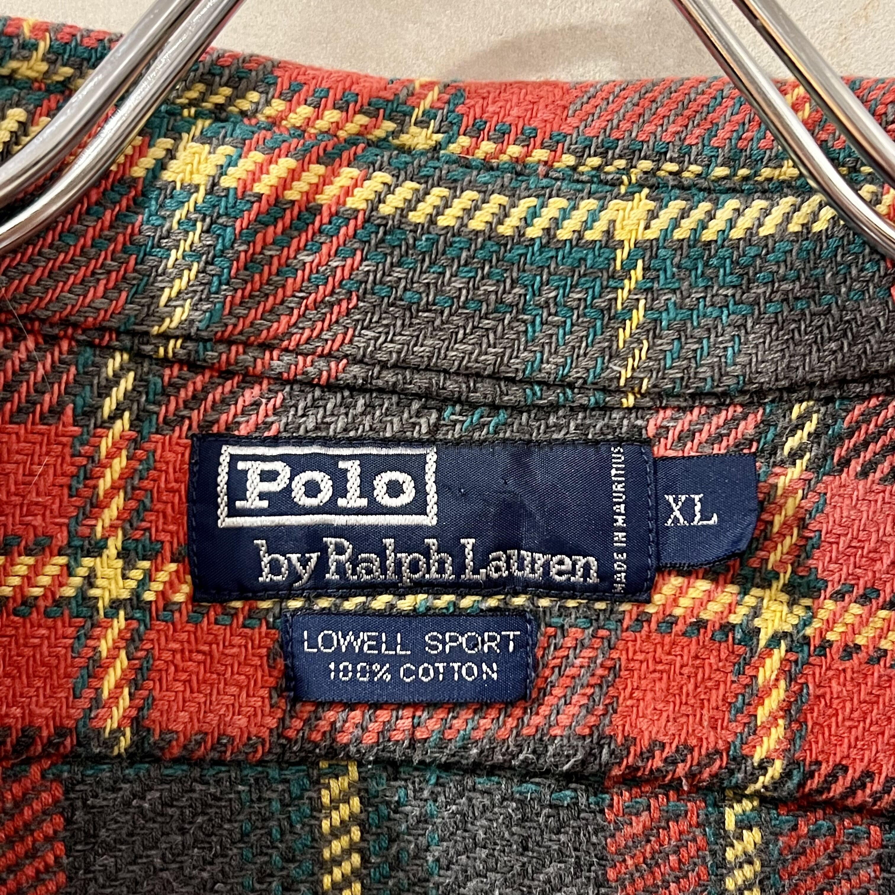 POLO by RALPH LAUREN L/Sチェックネルシャツ ラルフローレン チェック