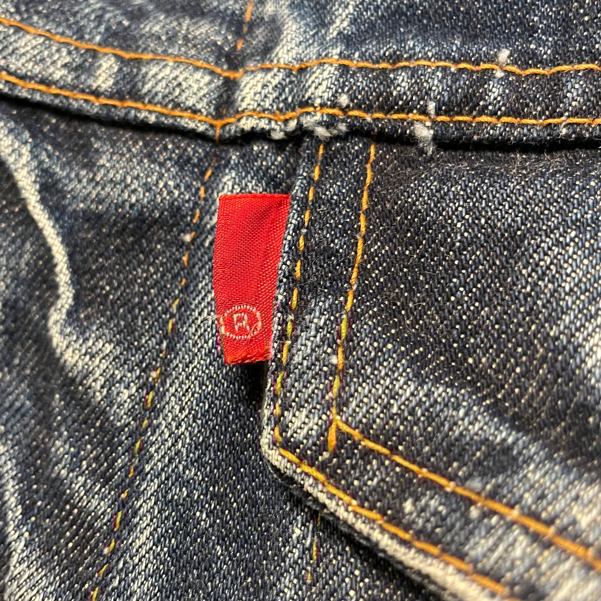 70s Levi's 70505-0217 ®タブ デニムジャケット ケアタグ Size 40