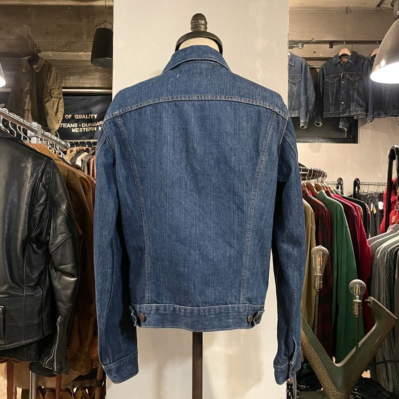 70s Levi's 71205-0217 デニムジャケット インディゴ染 濃紺 70s Levi's 71205-0217 デニムジャケット インディゴ染 濃紺