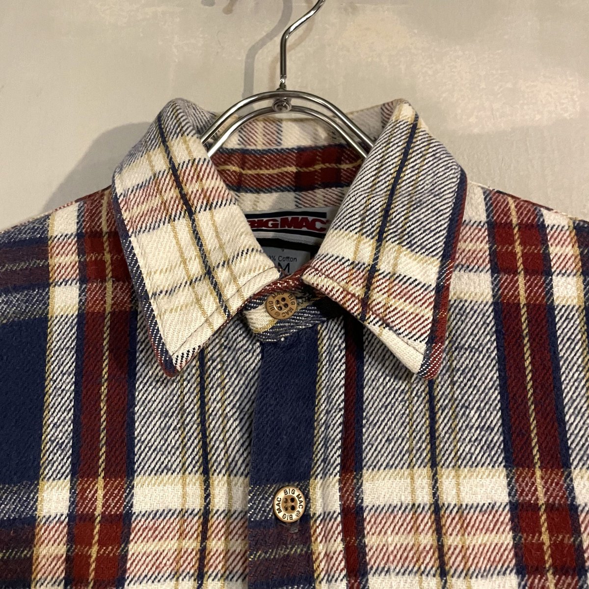 80s BIG MAC ネルシャツ M USA製 コットンシャツ (S2864) | DUFF