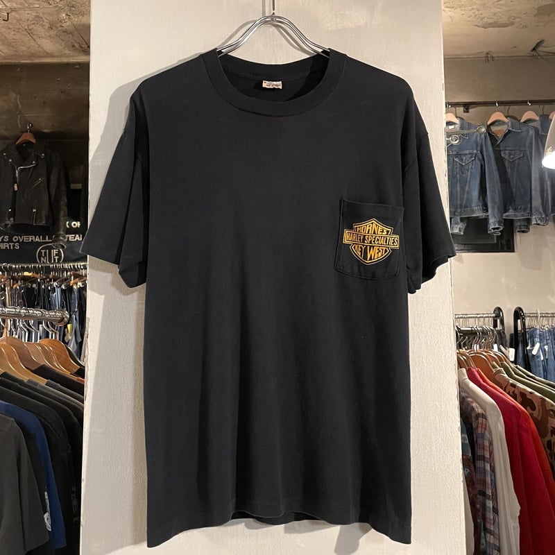 BiTO ポケット Tシャツ 古着 80s USA製 黒 ハーレー ダビッドソン 楽天市場】80s USA製 ☆ ハーレー ダビッドソン イーグル イラスト