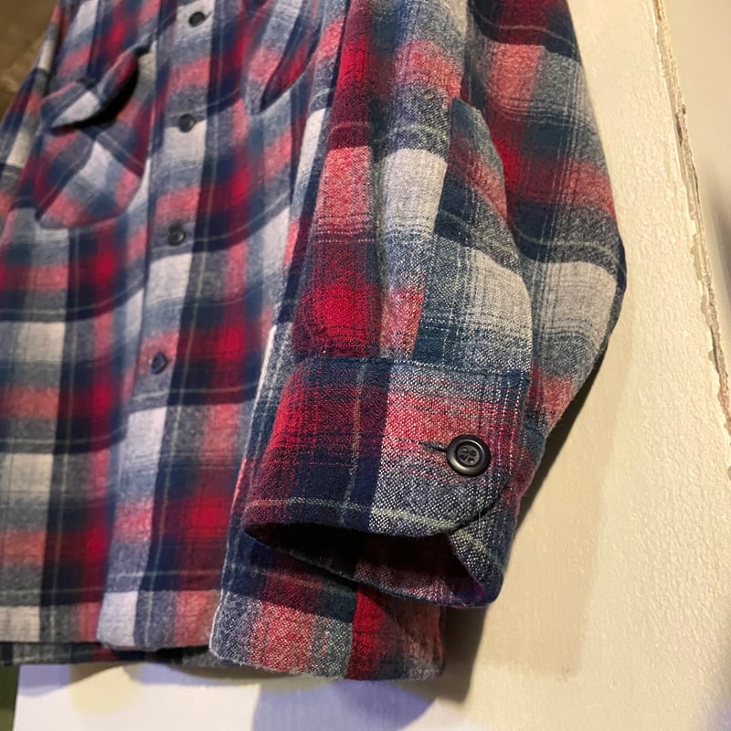 PENDLETON Wool Shirt USA製 ウールシャツ ボックスシルエット オープン