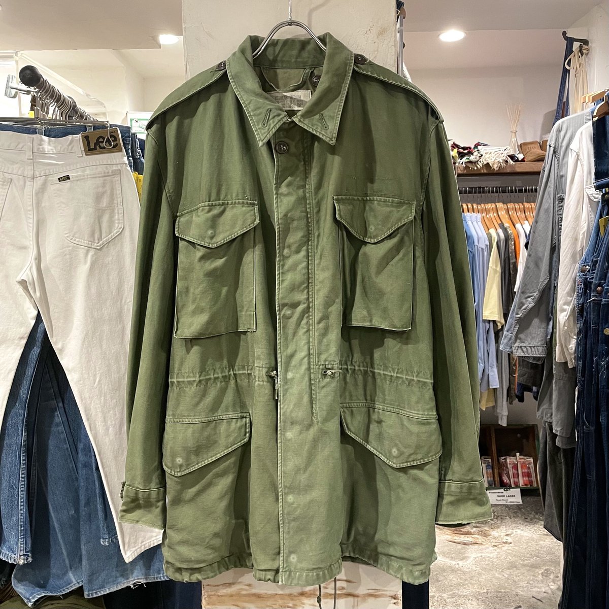 50s ビンテージ M-51 コットンナイロン M レアタイプ 古着 50s 米軍 US ARMY M-51 「OXフォード」 ヘビー コットン