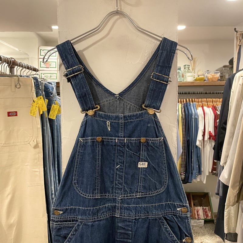 Lee オーバーオール Jelt Denim ユニオンチケット USA製 70s (S1047...