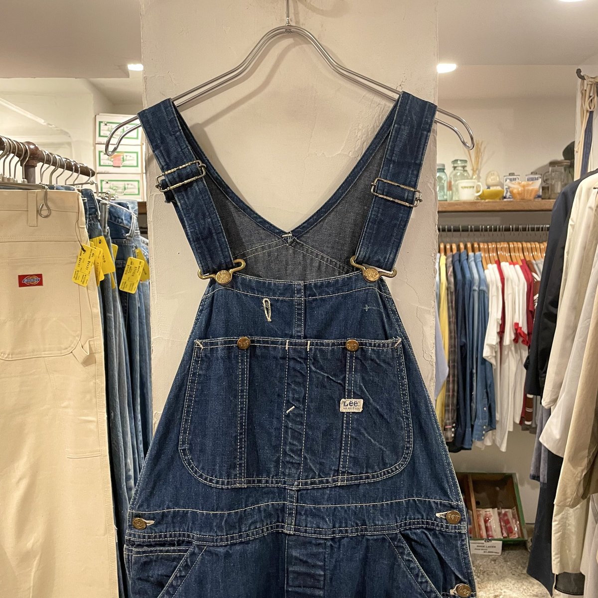 Lee オーバーオール Jelt Denim ユニオンチケット USA製 70s (S1047