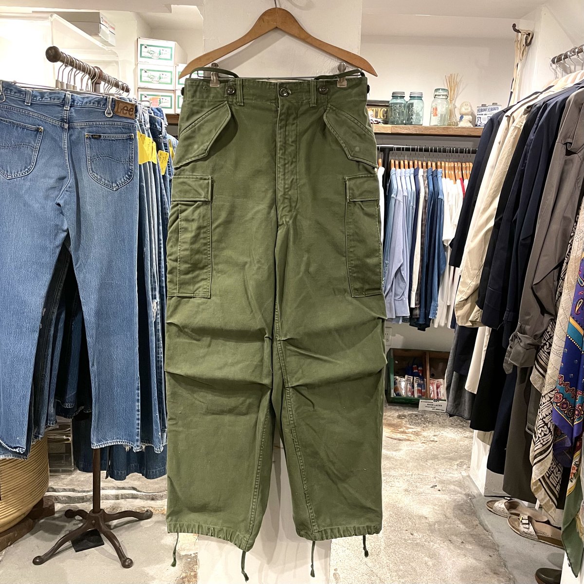 1952年製 実物 US ARMY オリジナルM-51 カーゴパンツ2060A 1952年 DEADSTOCK US ARMY M-51 FIELD PANTS フィールドパンツ