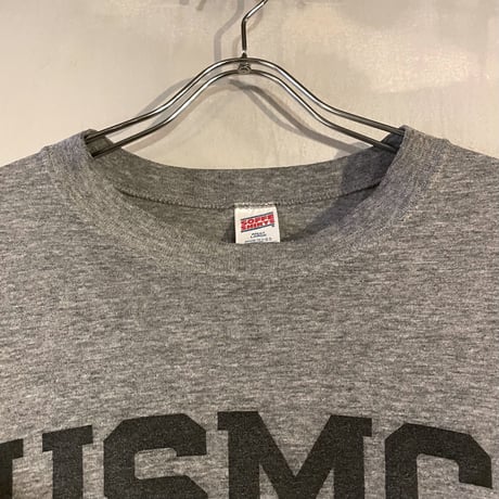 80s　SOFFE　S/S Tシャツ　USMC　USA製　ミリタリーT　ショートスリーブ　(S3475)