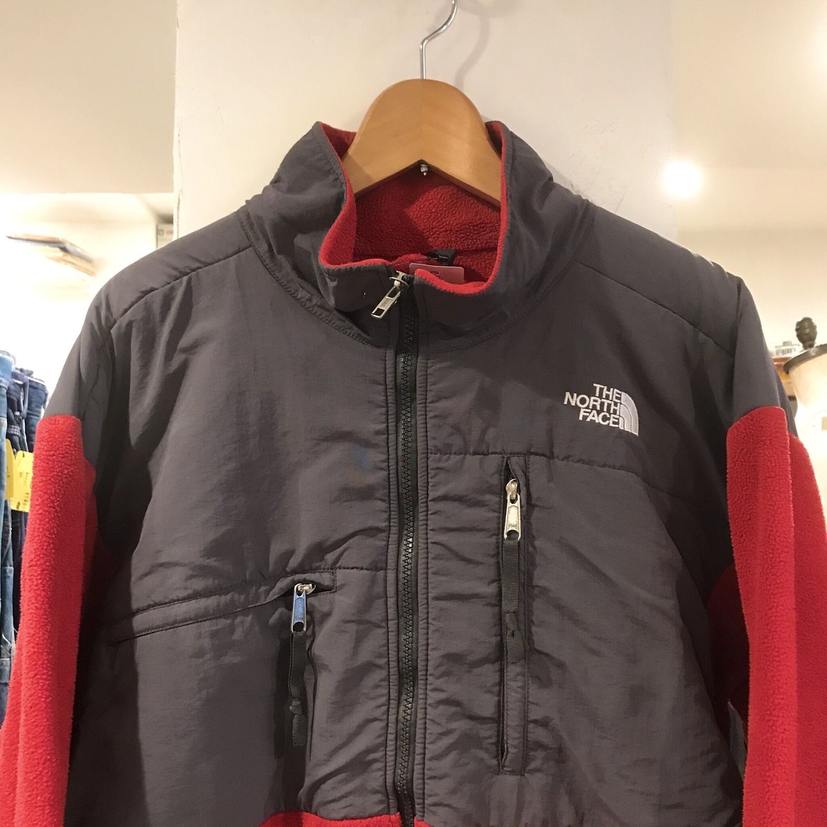 THE NORTH FACE デナリジャケット 90s 赤xグレー ノースフェイス | DUFF