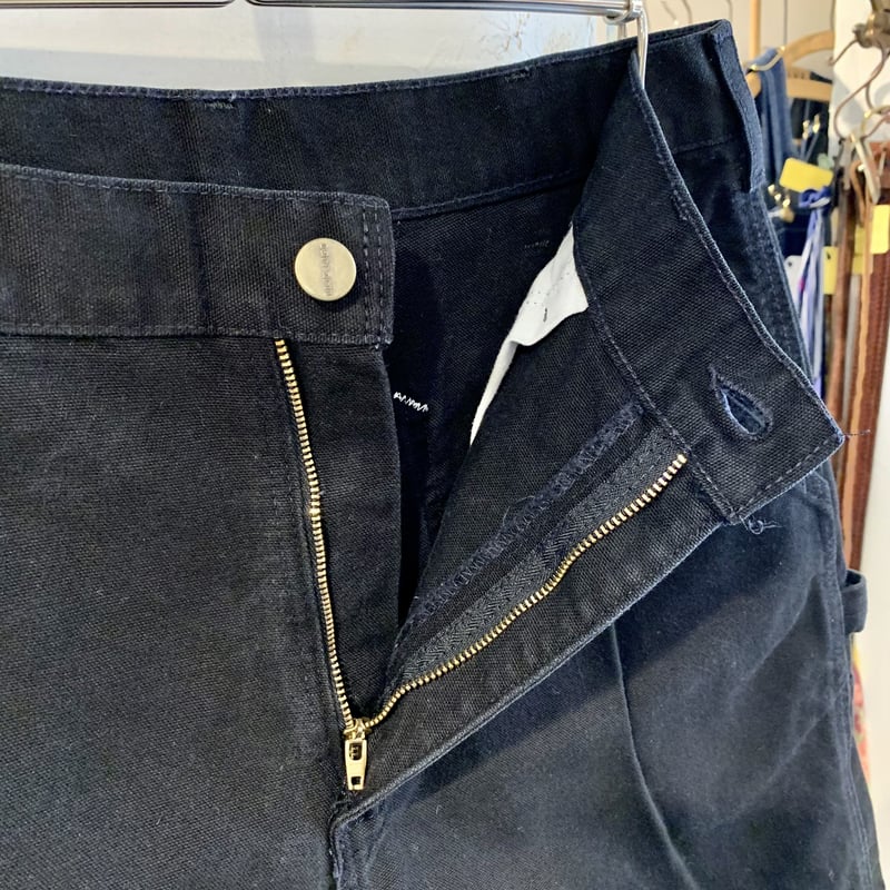 Carhartt ペインター ハーフパンツ ダック地 黒 ショーツ 短パン