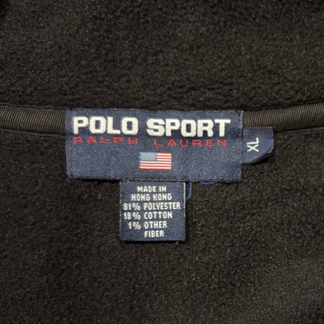 90s　POLO SPORTS　プルオーバー フリース　Size XL　ポロスポーツ　ラルフローレン　(S5024)