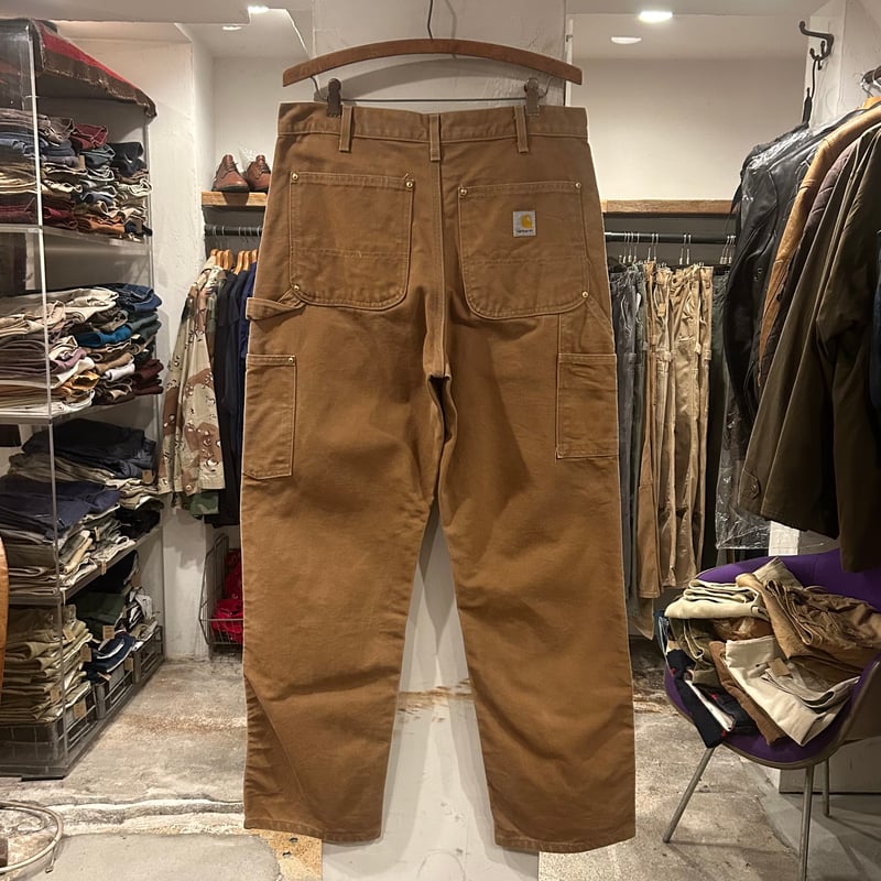 carhartt ダック地 ペインターパンツ ダブルニー カーハート ブラウン 