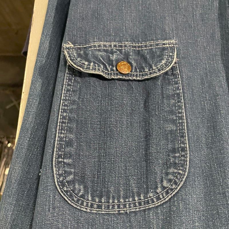 60s Brand Unknown ヴィンテージ デニムカバーオール Size 48