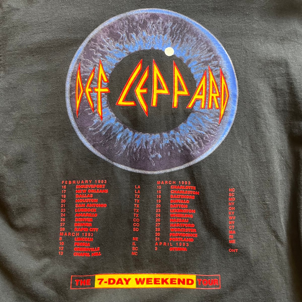 DEF LEPPARD デフ・レパード 2002年 バンドgiant USA製 DEF LEPPARD デフ・レパード 2002年 バンドgiant USA製 - メルカリ