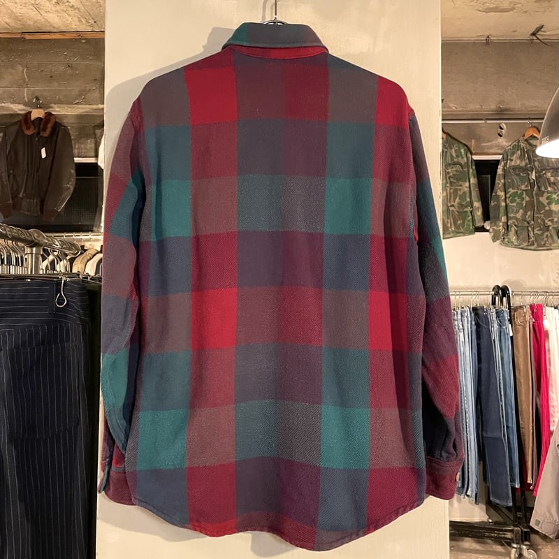 80s BIG MAC ネルシャツ USA製 コットンシャツ チェック柄