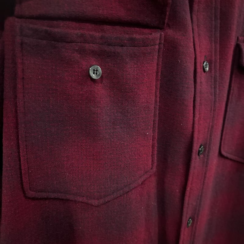 60s PENDLETON ウールチェックシャツ ペンドルトン オンブレ 60s PENDLETON ウールチェックシャツ ペンドルトン オンブレ