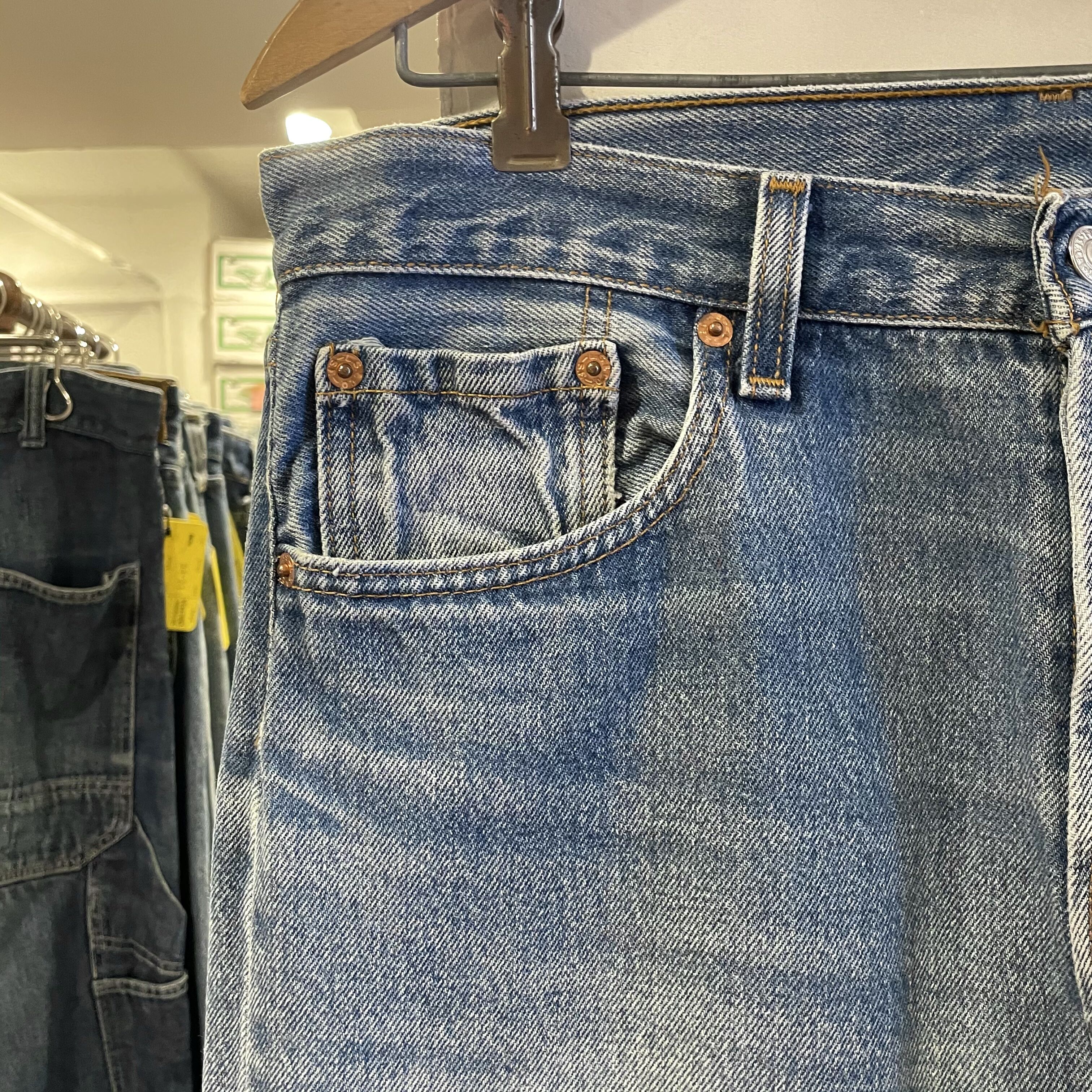 ヴィンテージ 501リーバイス ボタン裏524　USA製 w36　99年9月 Levi's 501 90年代 リーバイス 501 ボタン裏524 USA製 1999年（S0