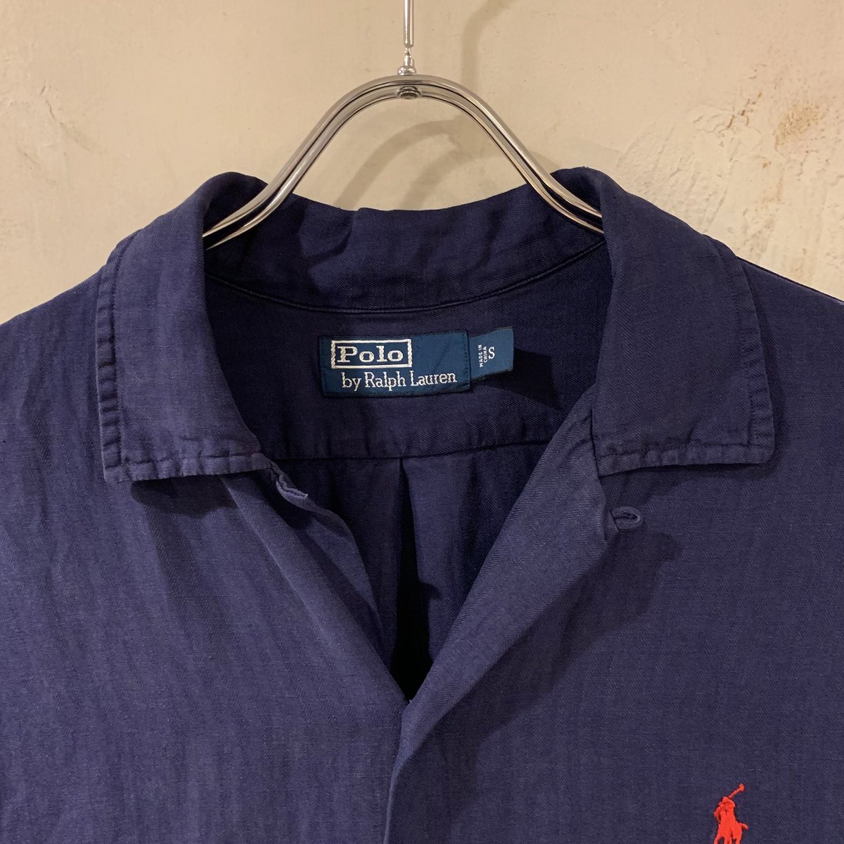 90s Polo by Ralph Lauren S/Sオープンカラーシャツ リネン 90s Polo by Ralph Lauren S/Sオープンカラーシャツ リネン