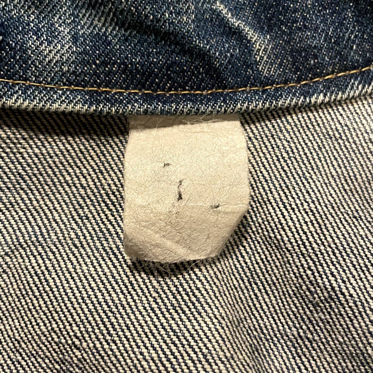 60s Vintage Denim Jacket 4th Type インディゴ染 ストア系 ヴ