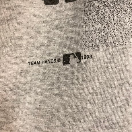 90s　Hanes　S/S Tシャツ　USA製　SizeXXL　MLB　NYヤンキース　ビッグサイズ　(S4095)