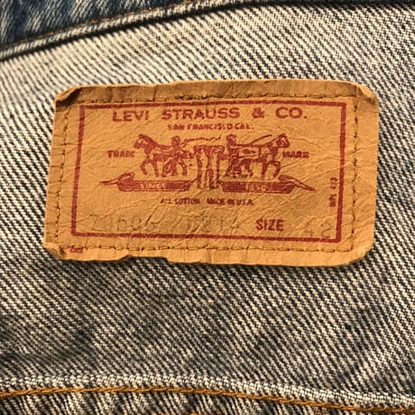 Levis 70506　デニムジャケット　80s