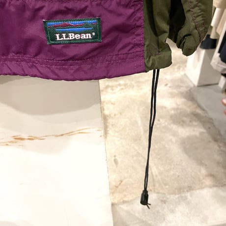 L.L.Bean　90s　USA製　アノラックパーカー　チロリアンテープ　エルエルビーン　(S0724)