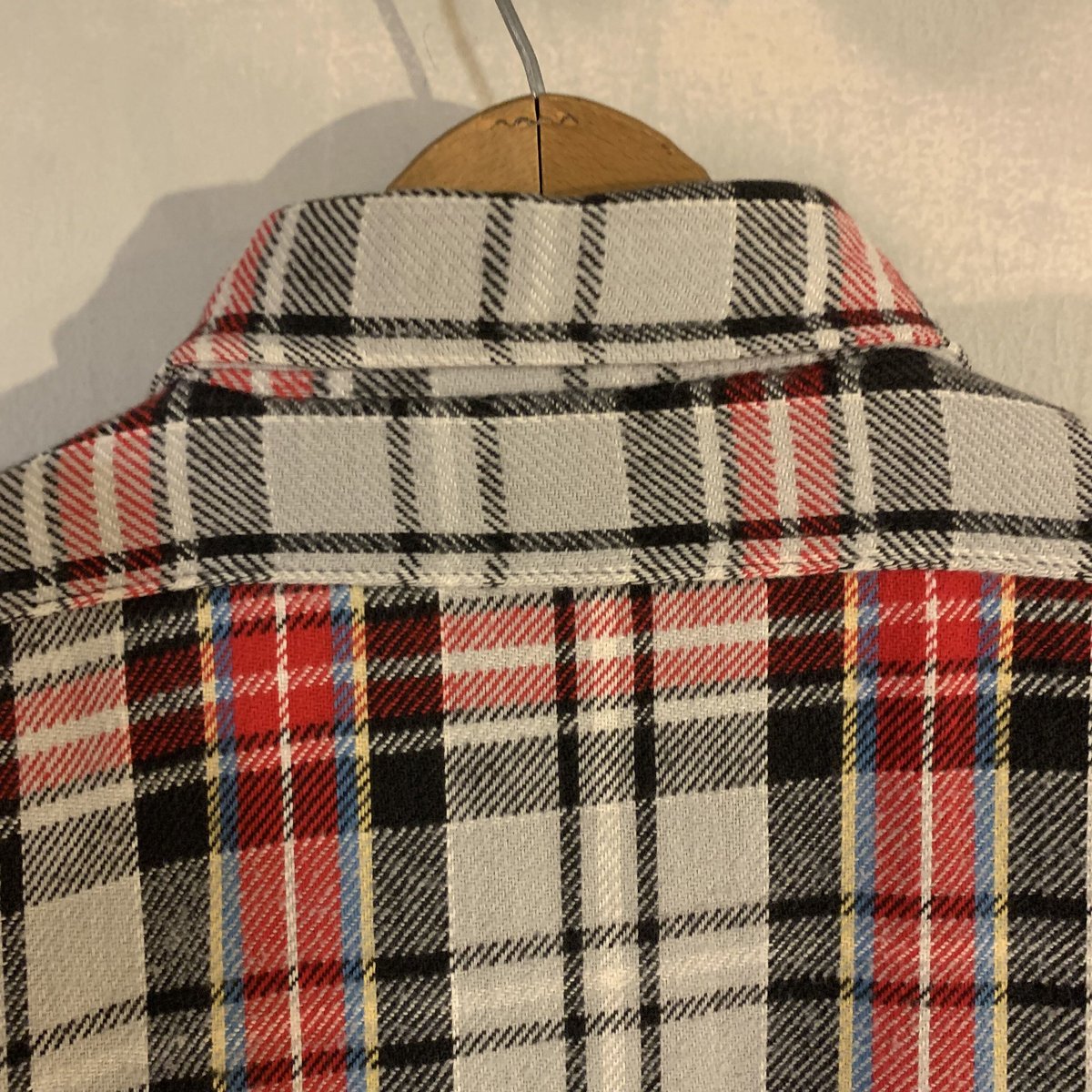 70s Mr.Leggs ネルシャツ USA製 コットンシャツ チェック柄 (S2968) |