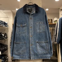 90s　POLO COUNTRY　RALPH LAUREN　Denim Coveralls　Size M　デニムカバーオール　ラルフローレン　ポロカントリー　(S5252)