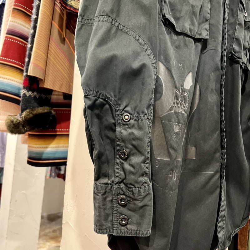 POLO Ralph Lauren サファリシャツ ラルフローレン プリント 袖