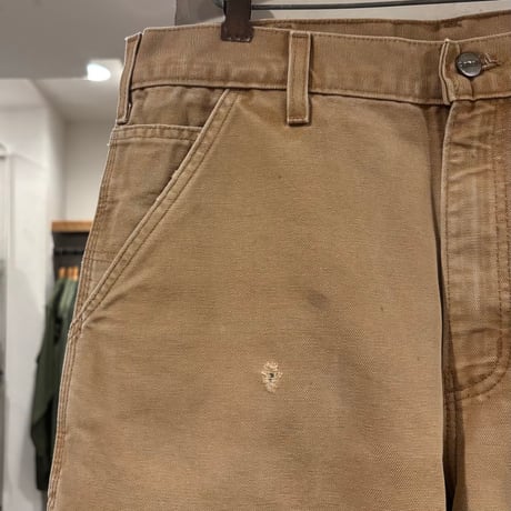 carhartt　ダック地　ペインターパンツ　カーハート　ブラウン　雰囲気系　34×31 ½　(S5441)