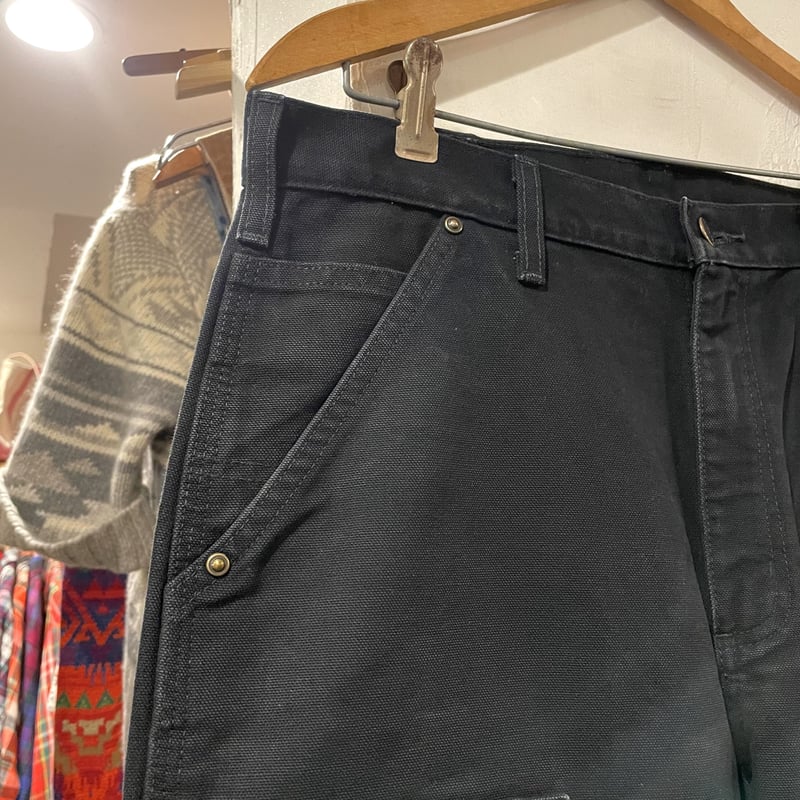 Carhartt ダック地ペインターパンツ ダブルニー ブラック カーハート