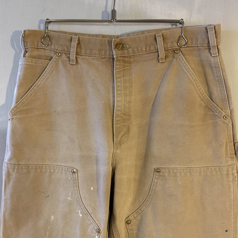 90s～ Carhartt ダック地 ペインターパンツ ダブルニー 雰囲気系 