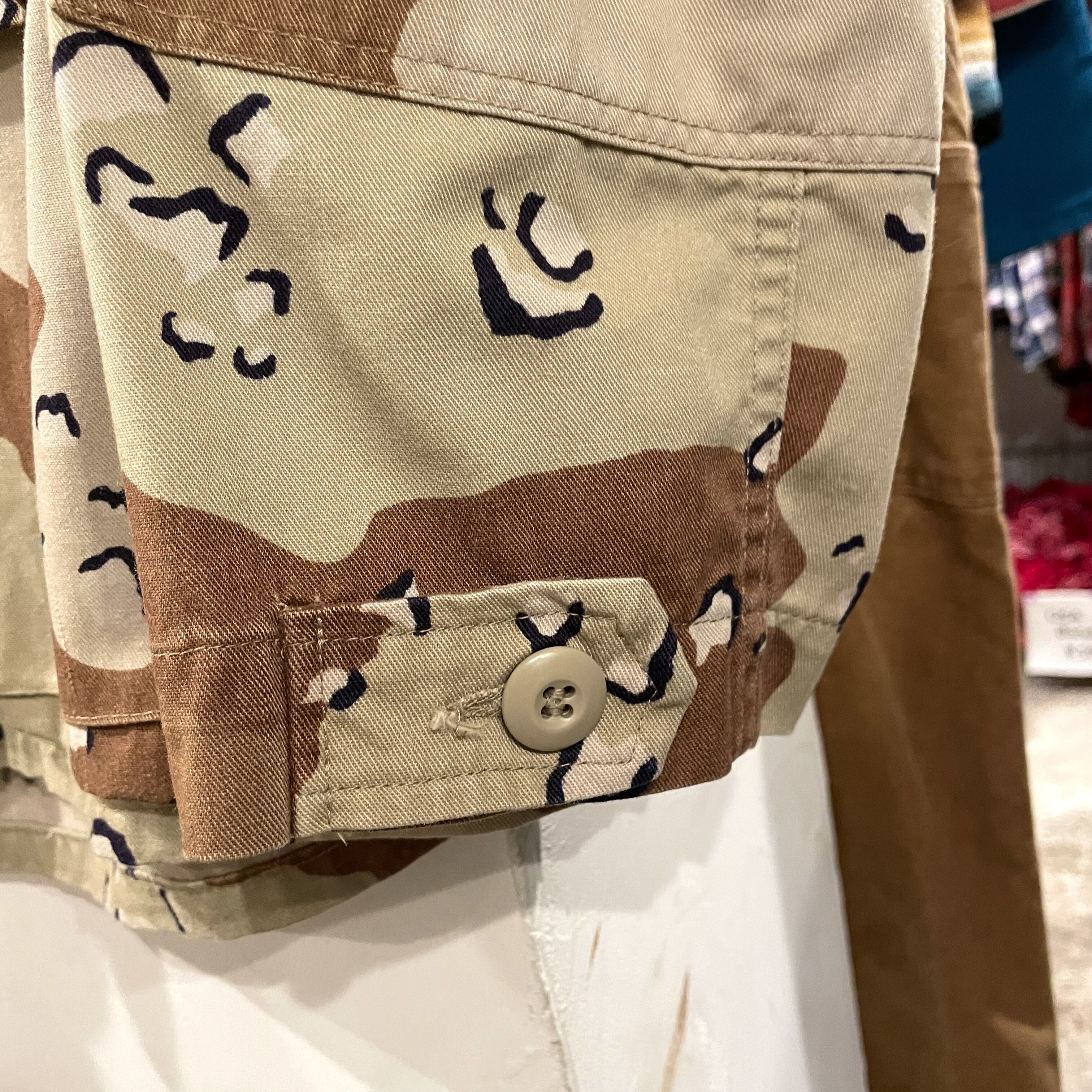 80s US ARMY BDU JACKET 6C デザートカモ チョコチップ柄 初期型 19