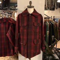 40s　Woolrich　ウールハンティングジャケット　シャドーチェック　(S2979)