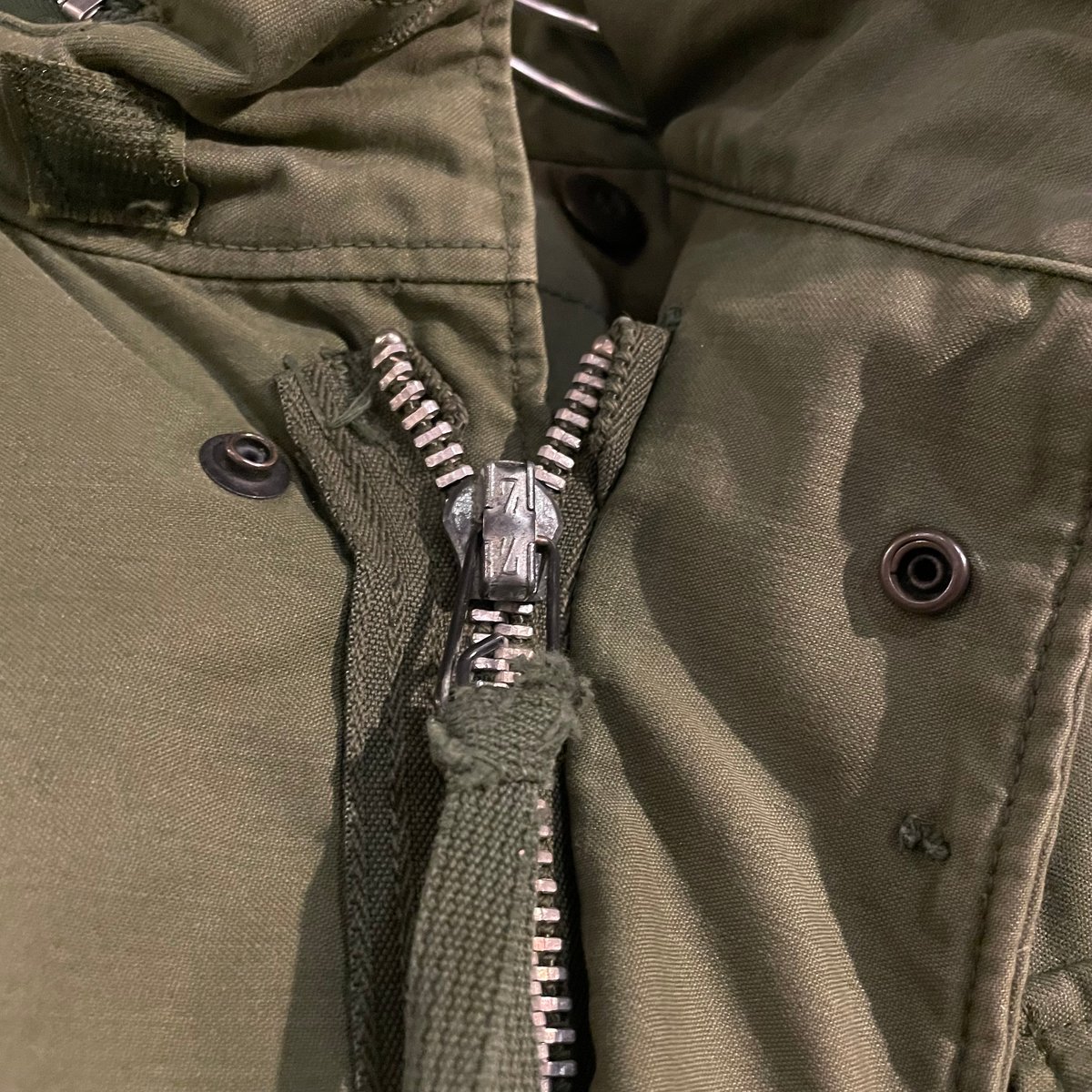 m-65 2ndアルミジップ60~70s ダグ欠損