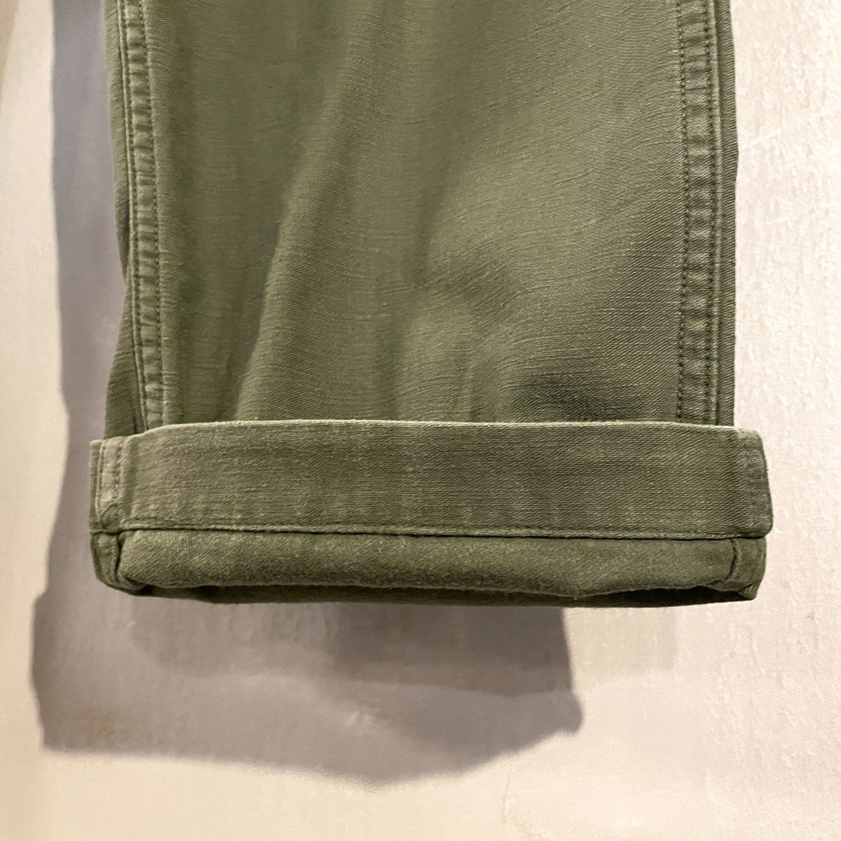 60s〜 US ARMY ベイカーパンツ 30×30 OG107 COTTON SATTEN 60s〜 US ARMY ベイカーパンツ 30×30 OG107 COTTON SATTEN