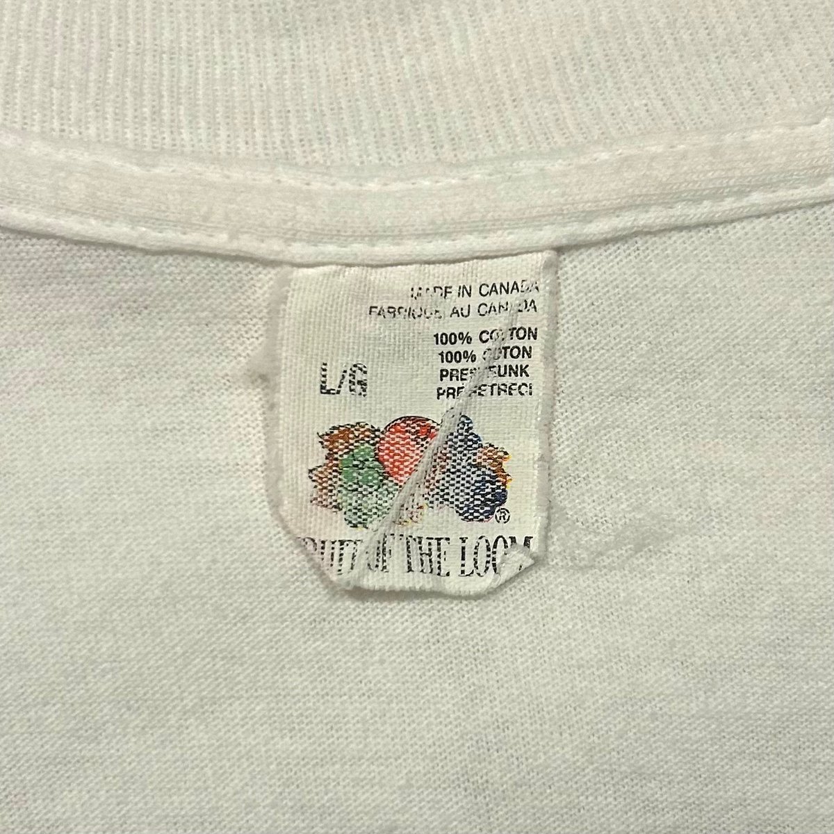 90s FRUIT OF THE LOOM RUSH ROLL THE BONES バンド T