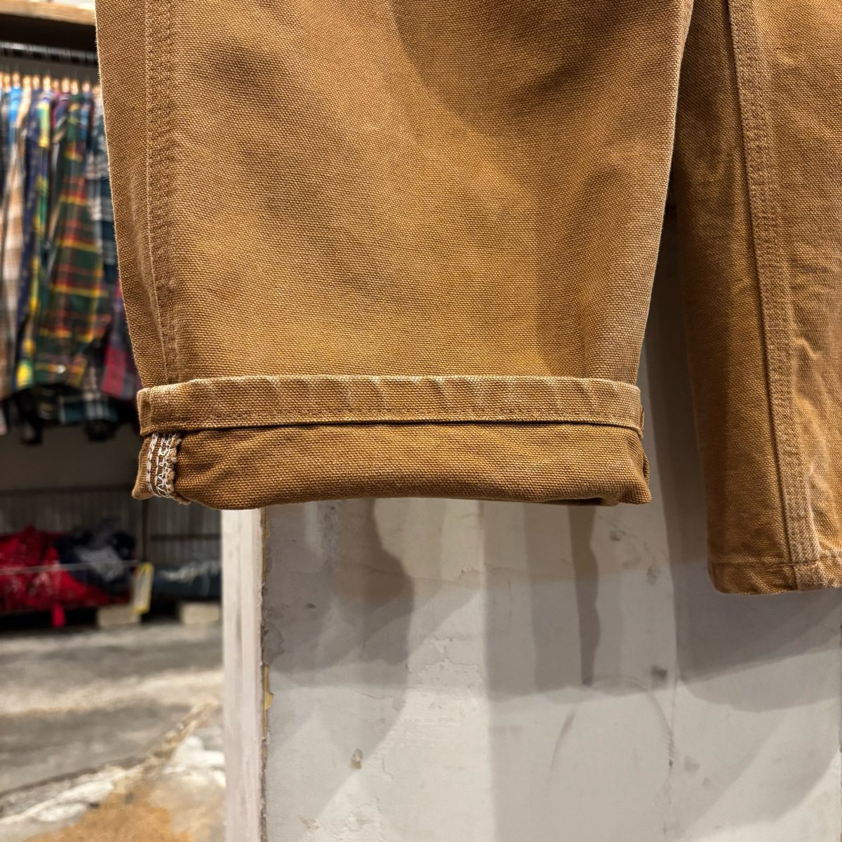 carhartt ダック地 ペインターパンツ カーハート ブラウン 32×30