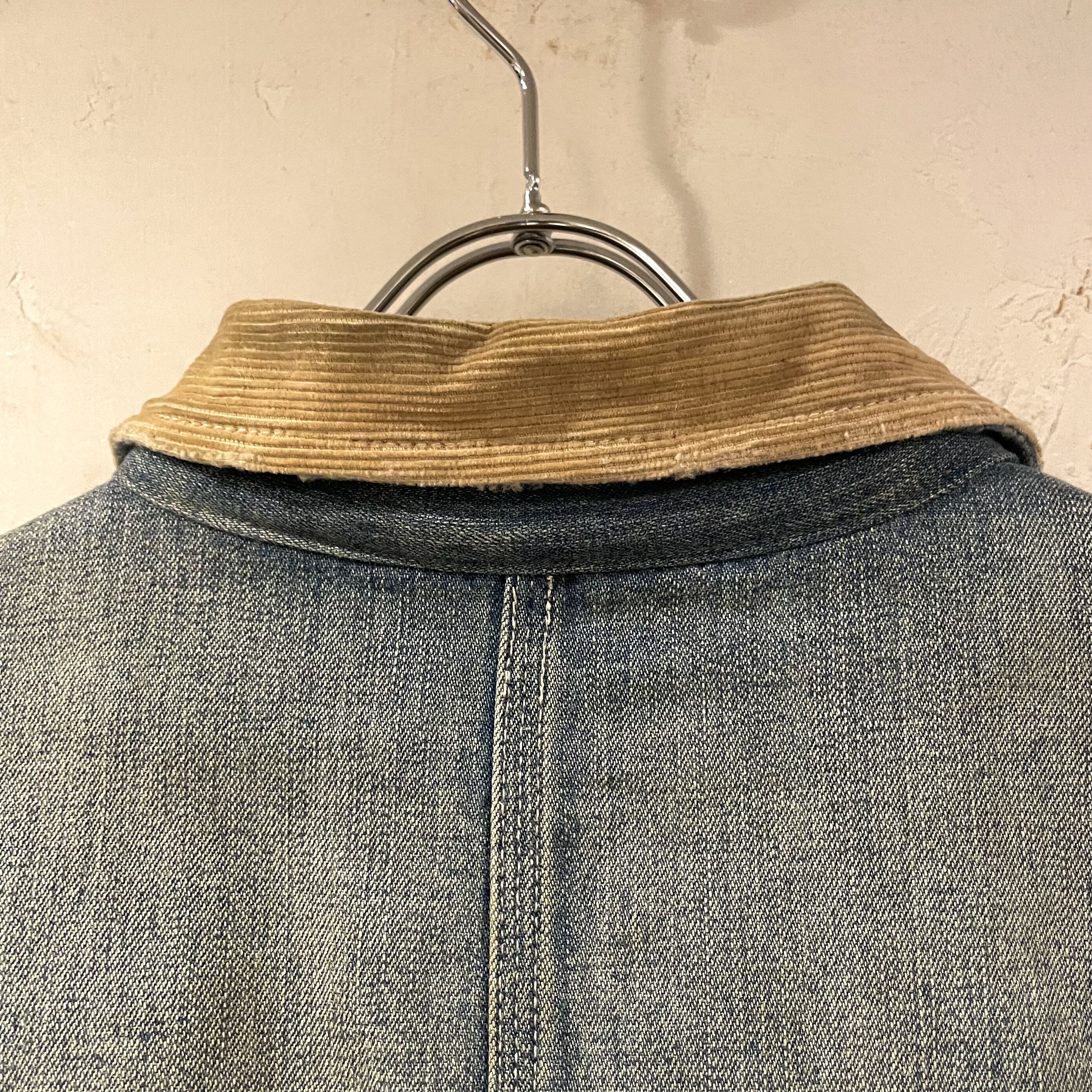 DENIM&SUPPLY デニム カバーオール USED加工 デニムアンドサプライ