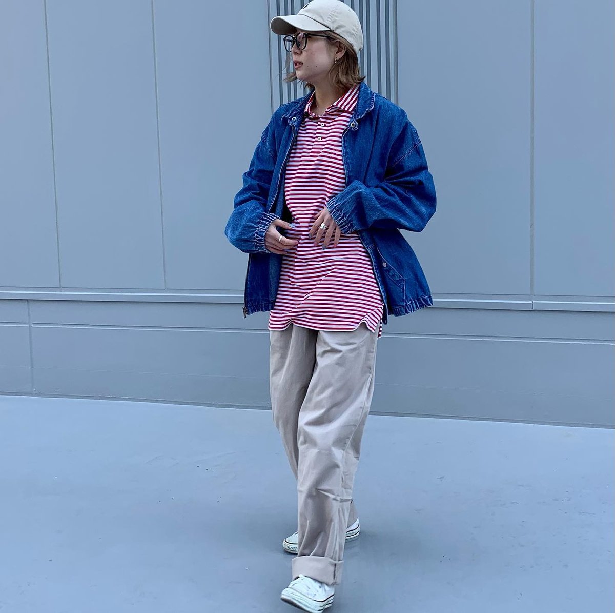 90s POLO by Ralph Lauren デニム スウィングトップ チン 90s POLO by Ralph Lauren デニム スウィングトップ チン
